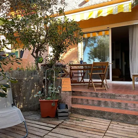 3 Pers - Piscine - Clim - Parking Appartamento Fitou