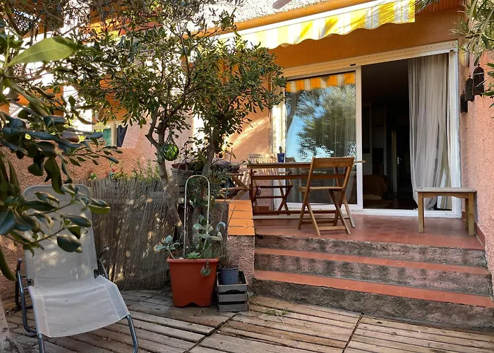 3 Pers - Piscine - Clim - Parking Appartement Fitou